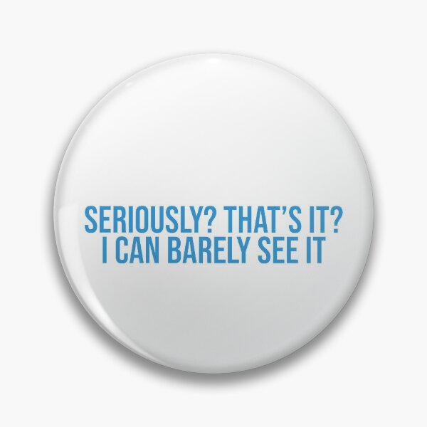 Item preview, Seriously? That's it? designed and sold by Jason Hassett.