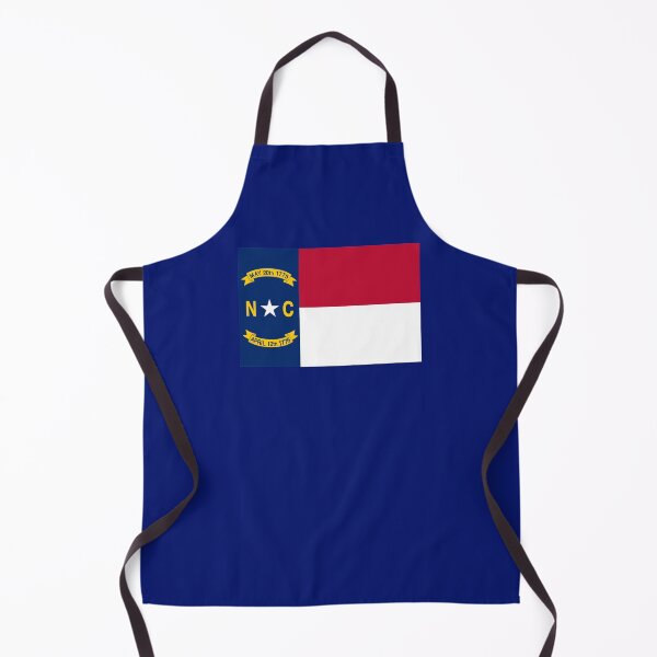 Item preview, North Carolina USA State Charlotte Flag Bedspread T-Shirt Sticker designed and sold by deanworld.