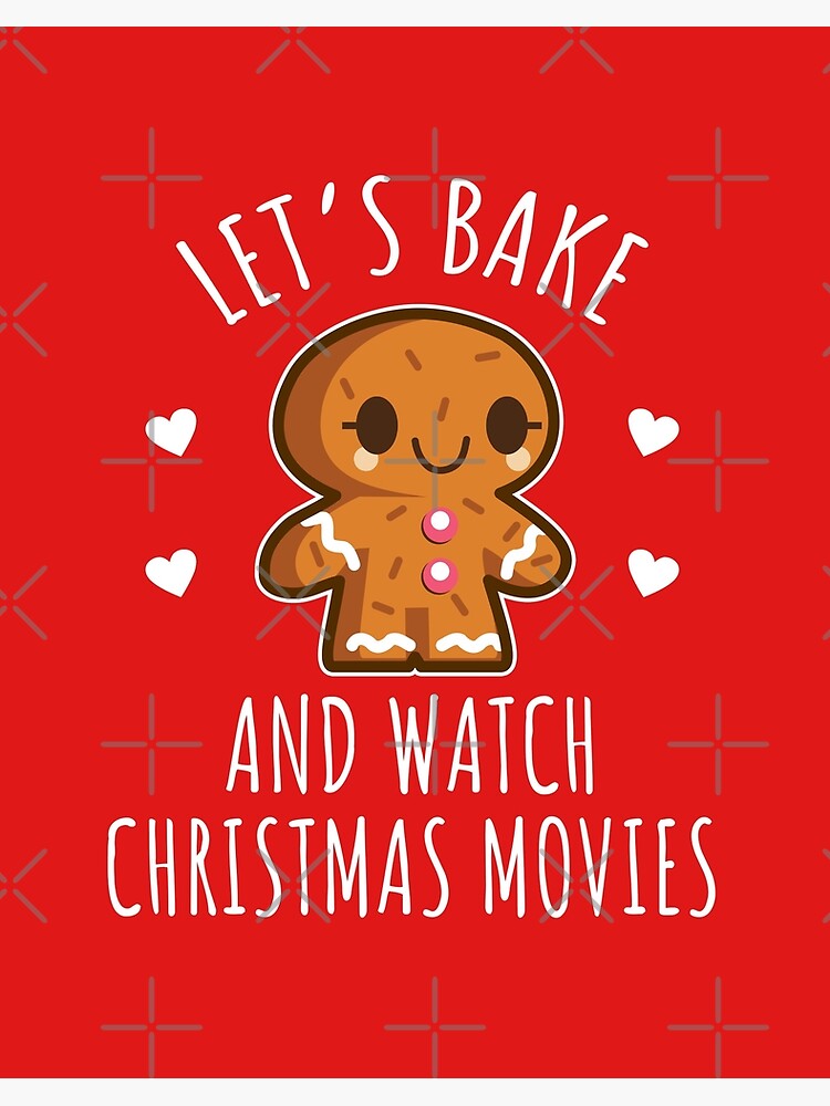 Bake Cookies and Watch Christmas Movies Baking Pan