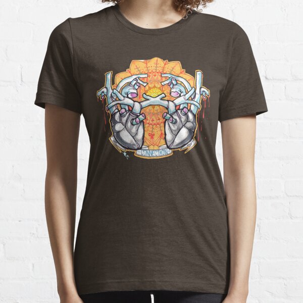 two hearts connection, psychedelic sci-fi Essential T-Shirt