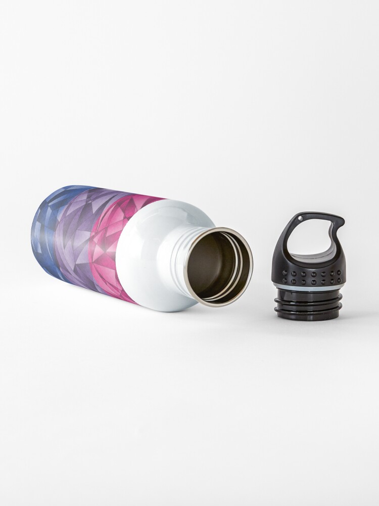 Alternate view of Abstract Bisexual Flag Water Bottle
