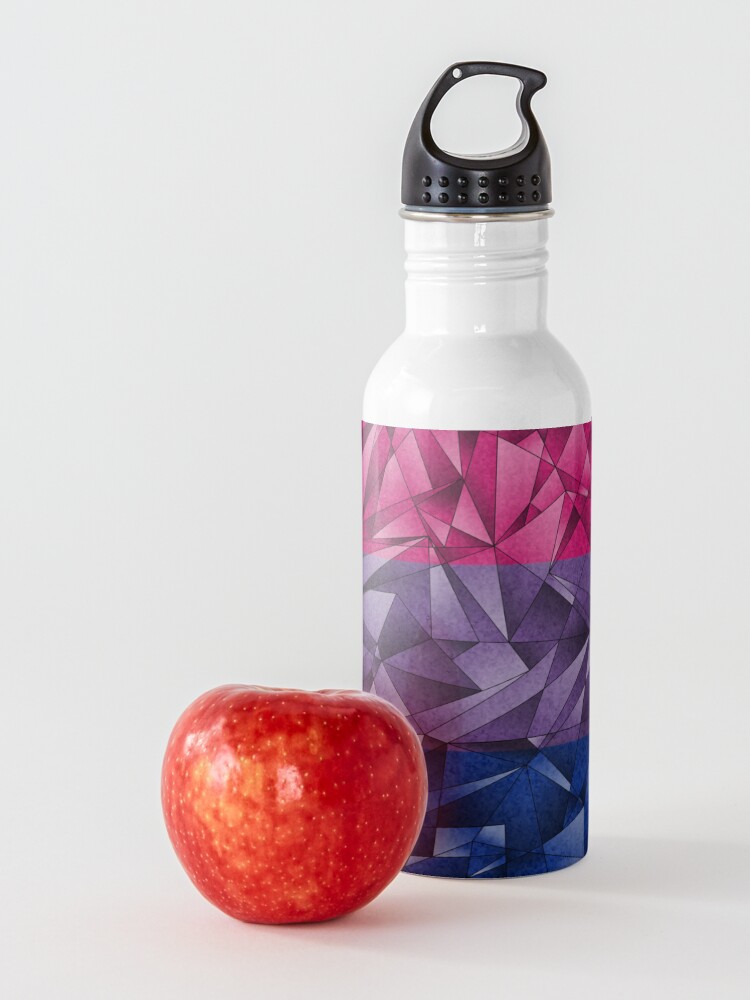 Alternate view of Abstract Bisexual Flag Water Bottle