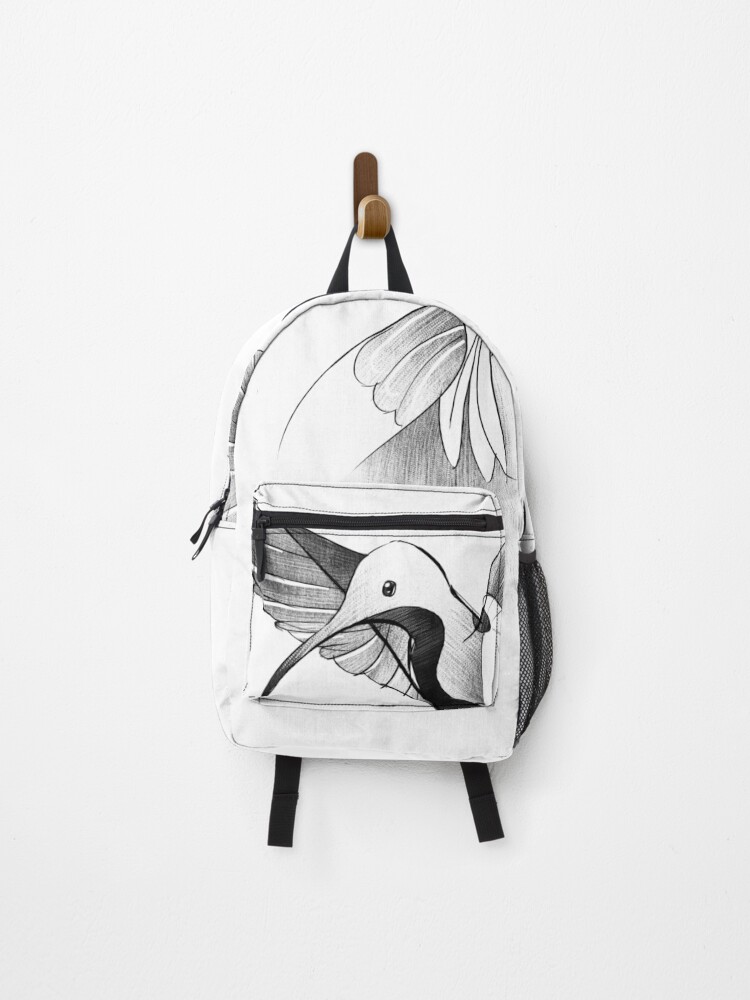 Thumbnail 1 of 3, Backpack, Hummingbird magic touch designed and sold by RafaelLima7.