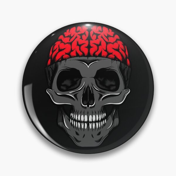 Item preview, Skull Brain designed and sold by PatrickPOD.
