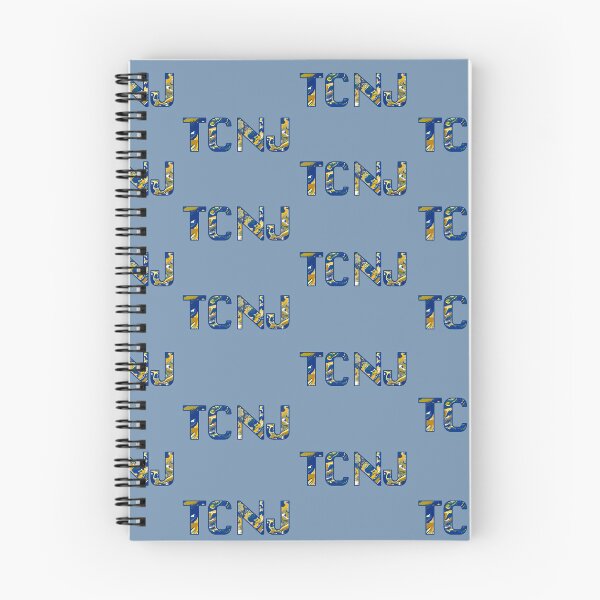 Item preview, TCNJ Pattern in Grey-Blue designed and sold by artbybri7.