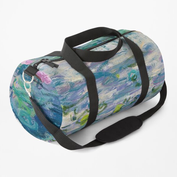 Water Lilies Claude Monet Fine Art Duffle Bag
