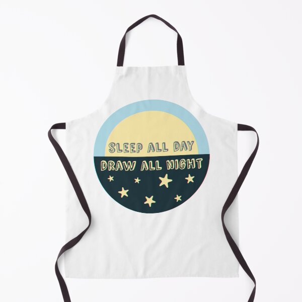 Item preview, Sleep all day draw all night designed and sold by AllisonDelDuca.