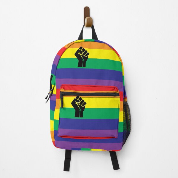 Item preview, Black Lives Matter Rainbow Flag Fist Design designed and sold by djkirei.