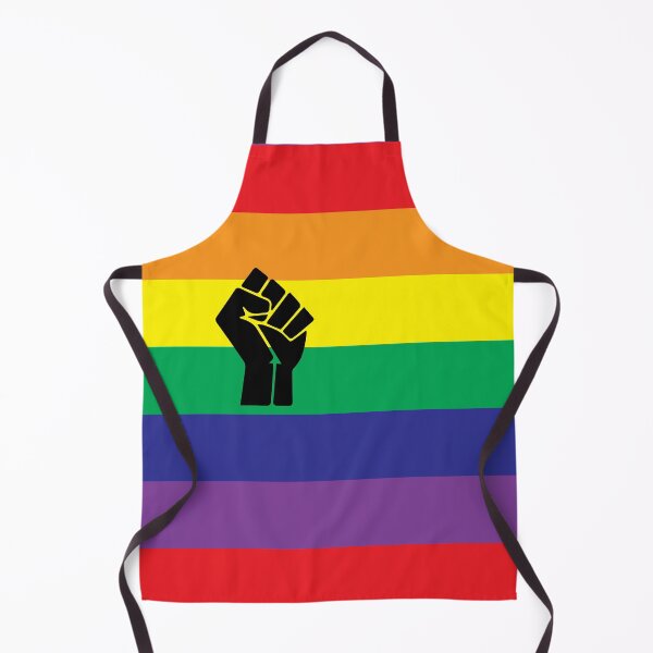 Item preview, Black Lives Matter Rainbow Flag Fist Design designed and sold by djkirei.