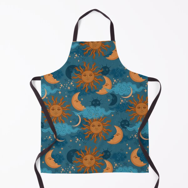 Item preview, Stars sun and moon pattern designed and sold by burbura.