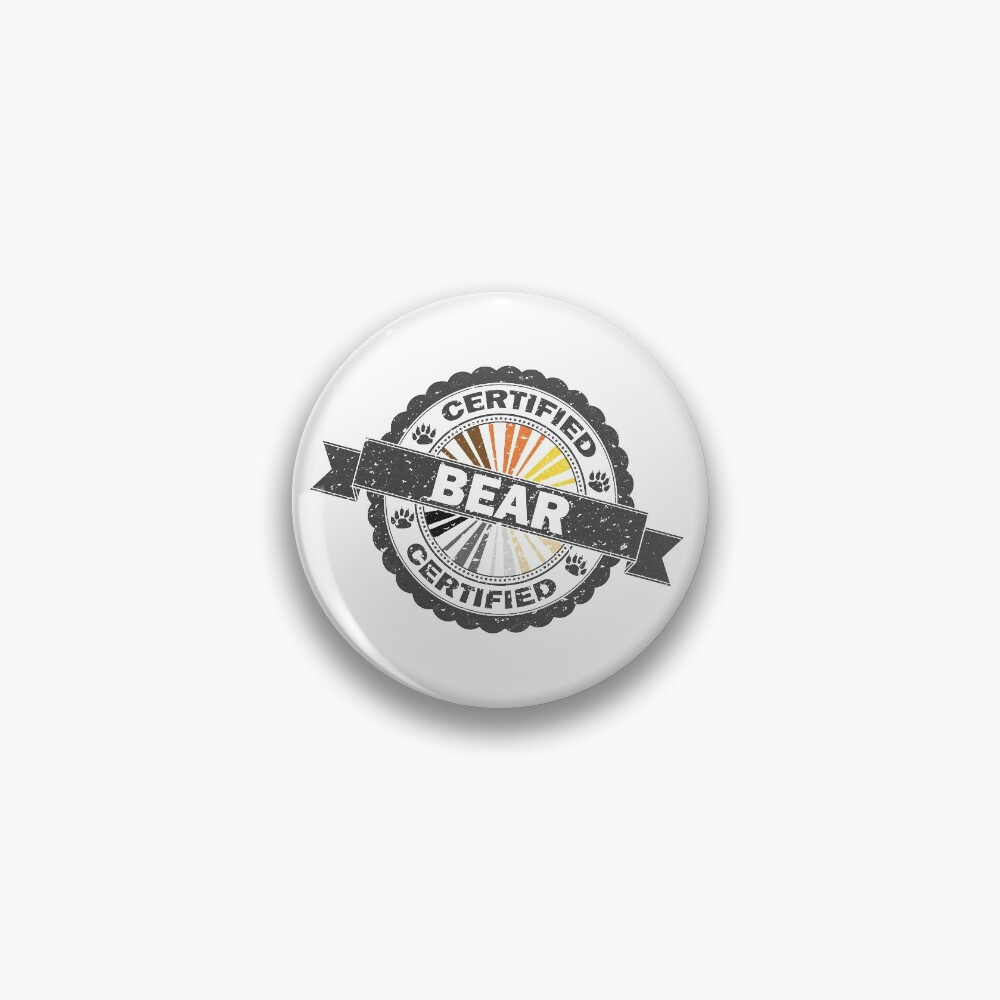 Certified Bear Stamp Pin