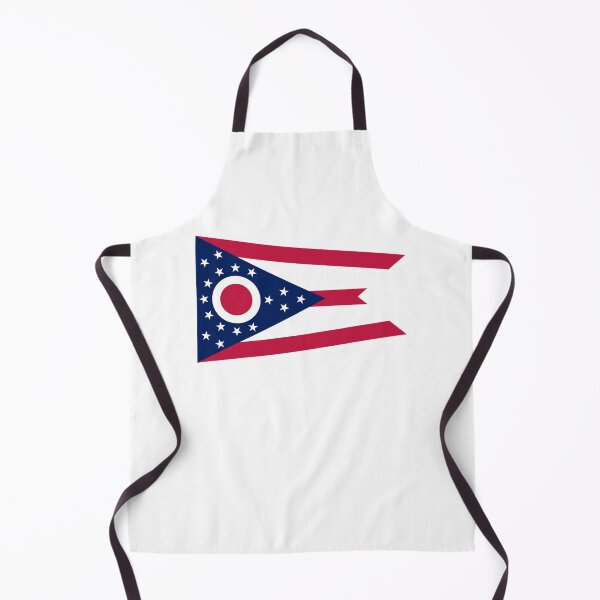Item preview, Ohio Columbus USA State Flag Bedspread T-Shirt Sticker designed and sold by deanworld.