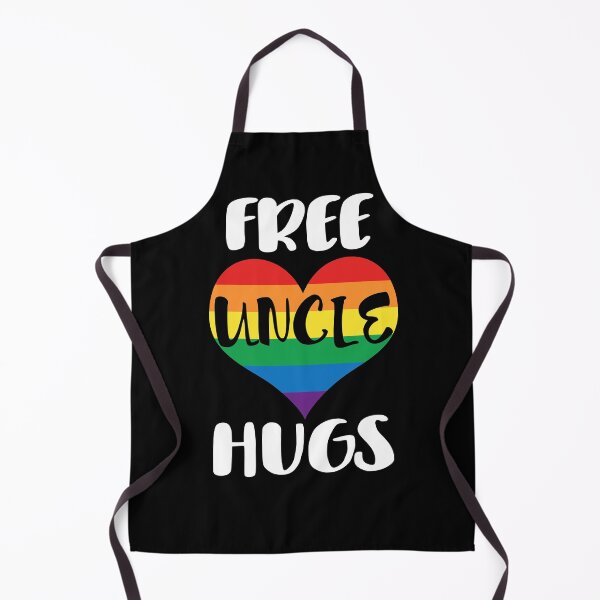 Item preview, Free Uncle Hugs - White Text designed and sold by Pink Pineapple Works.