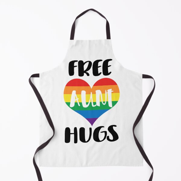 Item preview, Free Aunt Hugs - Black Text designed and sold by Pink Pineapple Works.