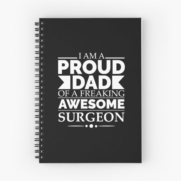 Item preview, Proud dad of an awesome Surgeon Doctor Medical School Father's Day designed and sold by losttribe.