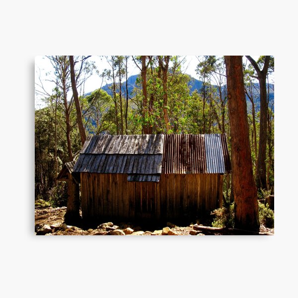 Item preview, Trappers Hut - Walls of Jerusalem National Park designed and sold by Marilyn Harris.