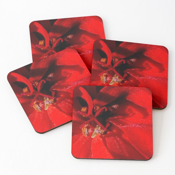 Item preview, Red Geranium Macro designed and sold by xantilly.