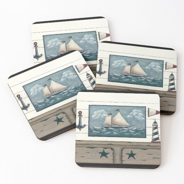 Item preview, Nautical Cupboard Still Life by Donna Atkins designed and sold by Donna Atkins.