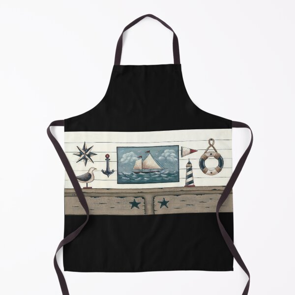 Item preview, Nautical Cupboard Still Life by Donna Atkins designed and sold by Donna Atkins.