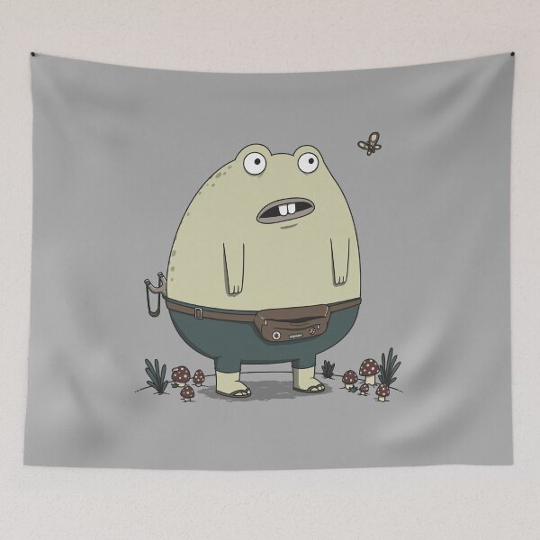 Item preview, Chubby Frog Adventure designed and sold by pigboom.