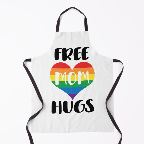 Item preview, Free Mom Hugs - Black Text designed and sold by Pink Pineapple Works.