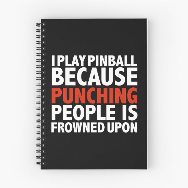 Item preview, Pinball because punching people is frowned upon Pinball player designed and sold by losttribe.