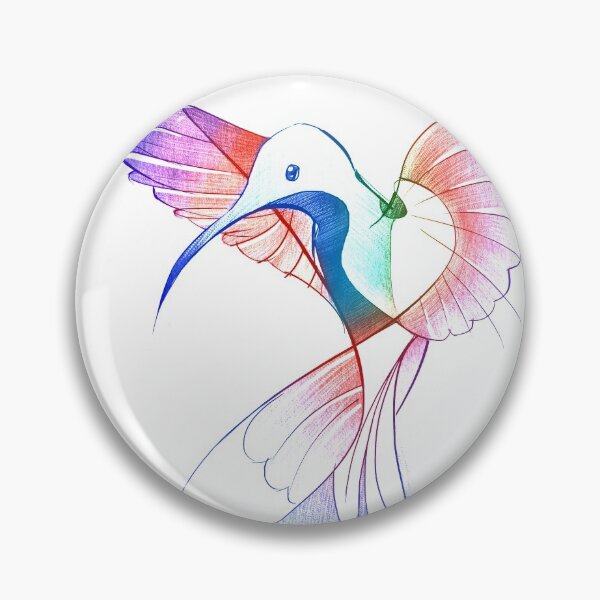 Item preview, Hummingbird magic touch colors designed and sold by RafaelLima7.