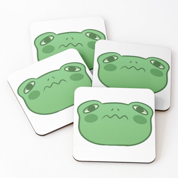 Item preview, confused frog designed and sold by honeyscribbles.