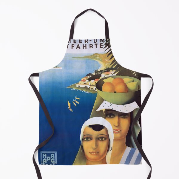 Item preview, Mittelmeer und Orientfahrten vintage travel poster designed and sold by stickart-marek.