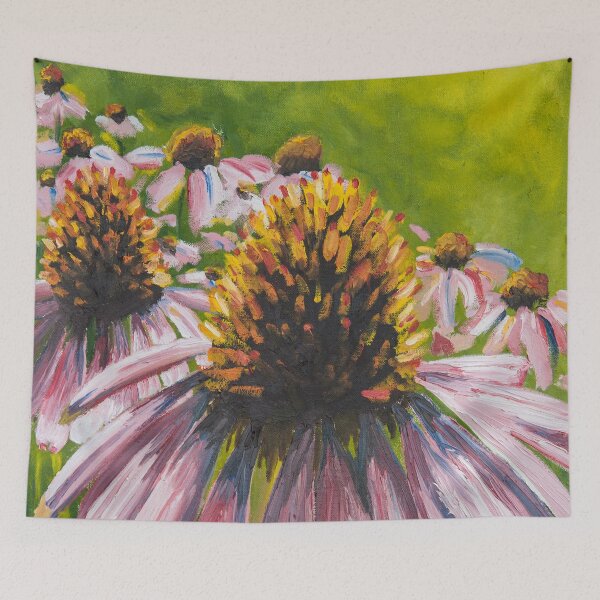 Item preview, Pink Coneflowers designed and sold by Nicole Procter.