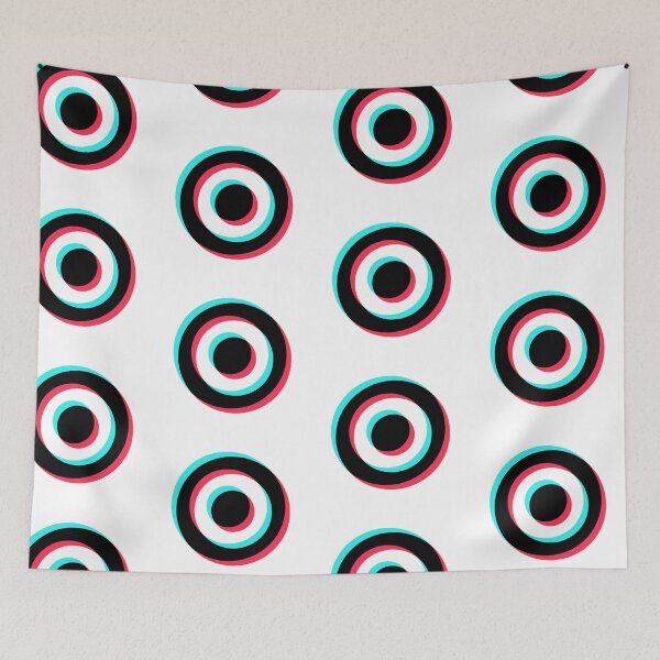 Item preview, 3d Target black designed and sold by Graphicganga.