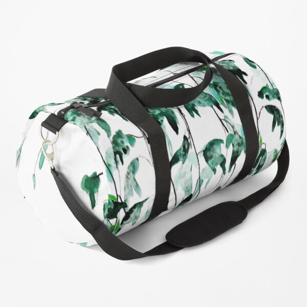 Ivy on the wall watercolor Duffle Bag