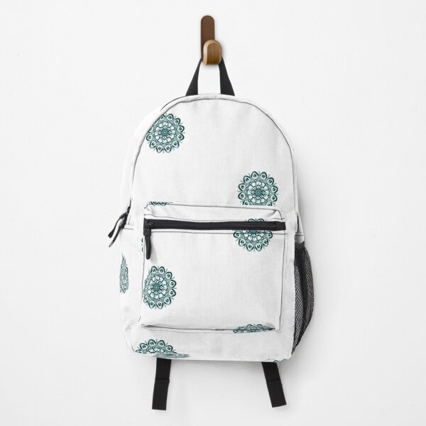 Item preview, flowery mandala on tosca color designed and sold by chris299.