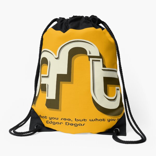 Art Degas Drawstring Bag
