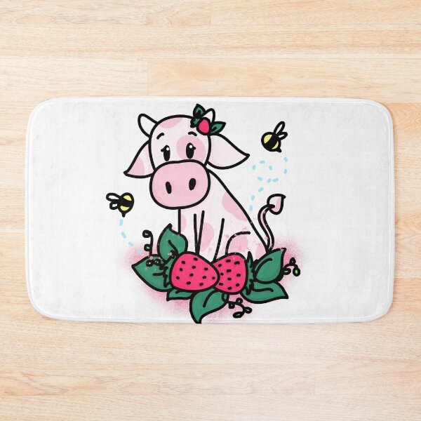 Item preview, strawberry cow designed and sold by elizabeth-r-b.