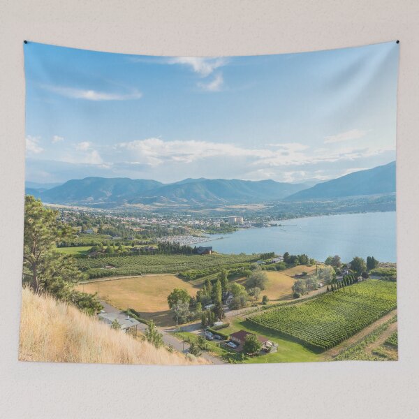 Item preview, Scenic View of Penticton in Summer designed and sold by Amy Mitchell.