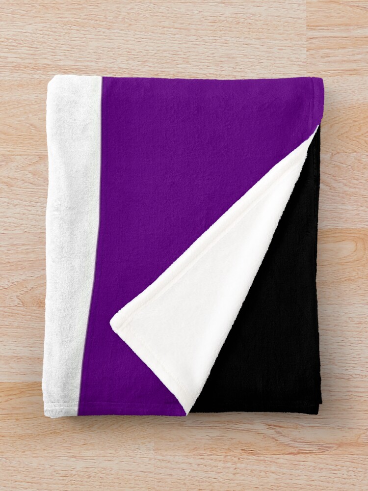 Solid Asexual Pride Flag Throw Blanket By Liveloudgraphic Redbubble