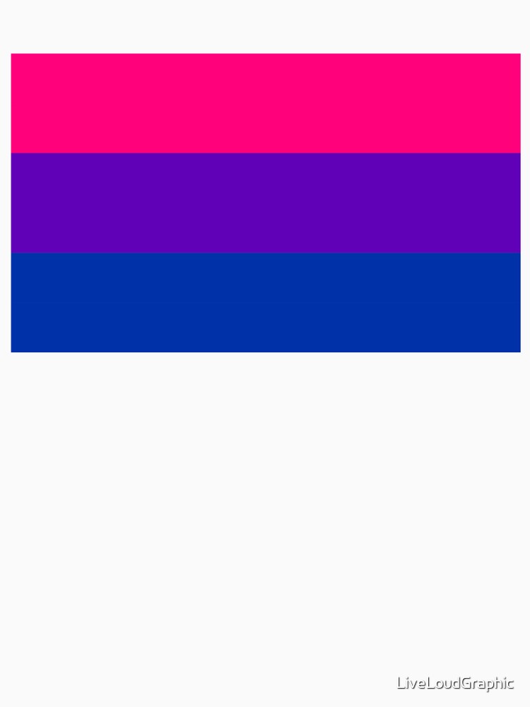 Solid Bisexual Pride Flag by LiveLoudGraphic