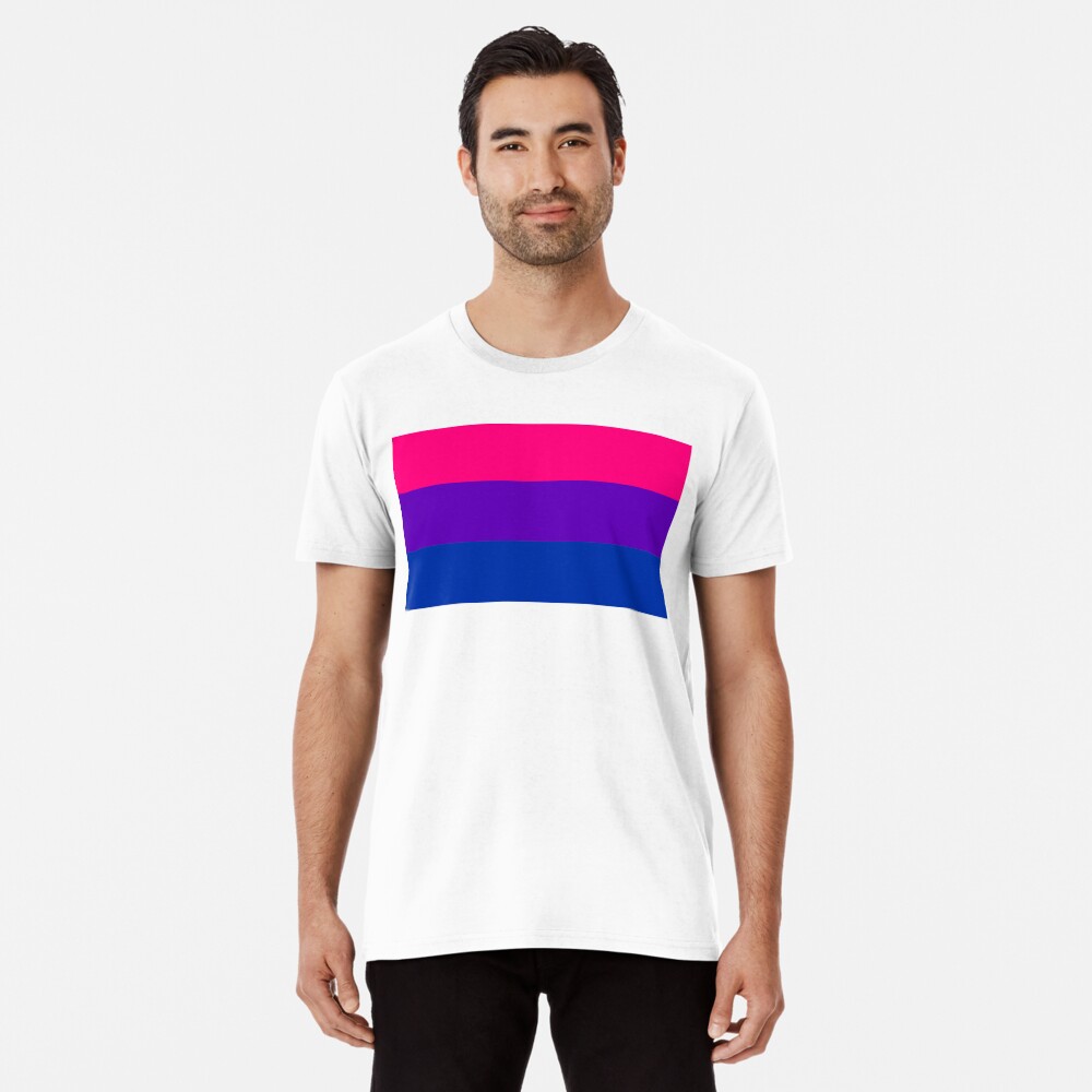 Solid Bisexual Pride Flag Premium T-Shirt