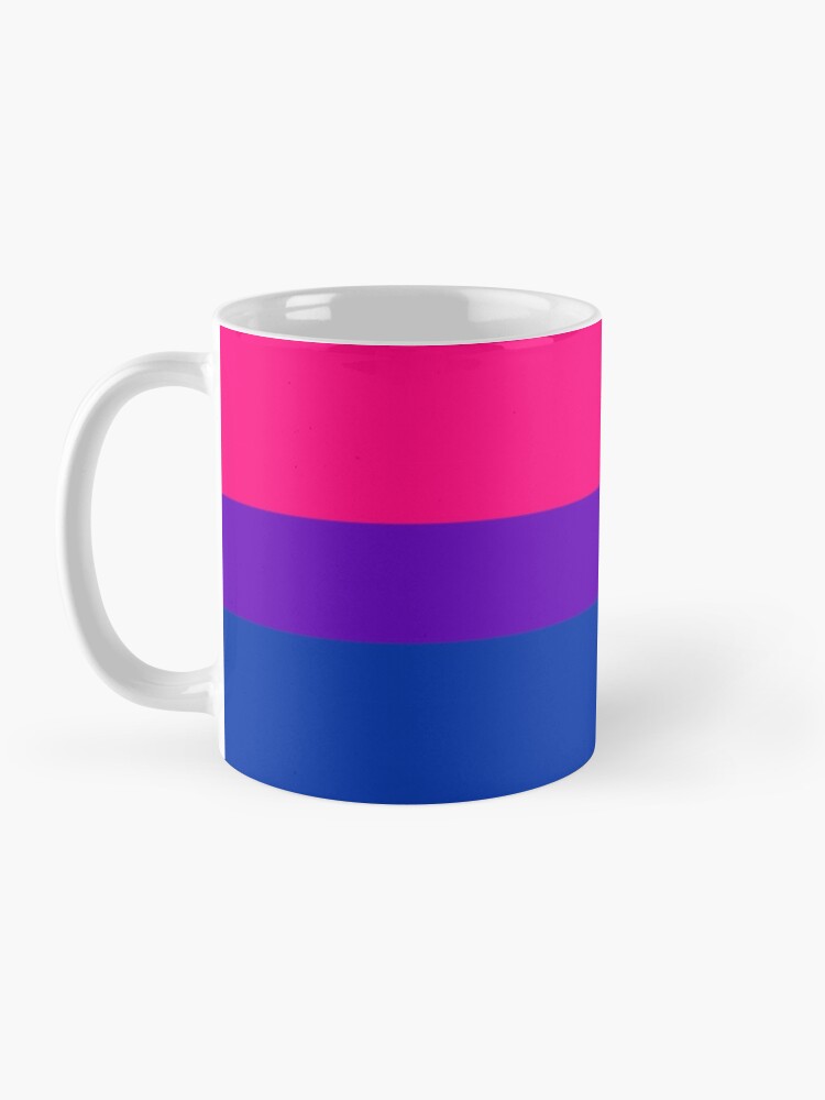 Alternate view of Solid Bisexual Pride Flag Mug