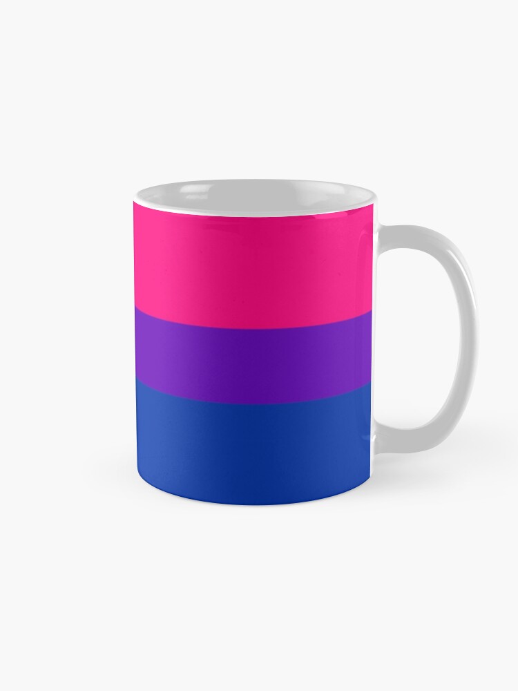 Alternate view of Solid Bisexual Pride Flag Mug