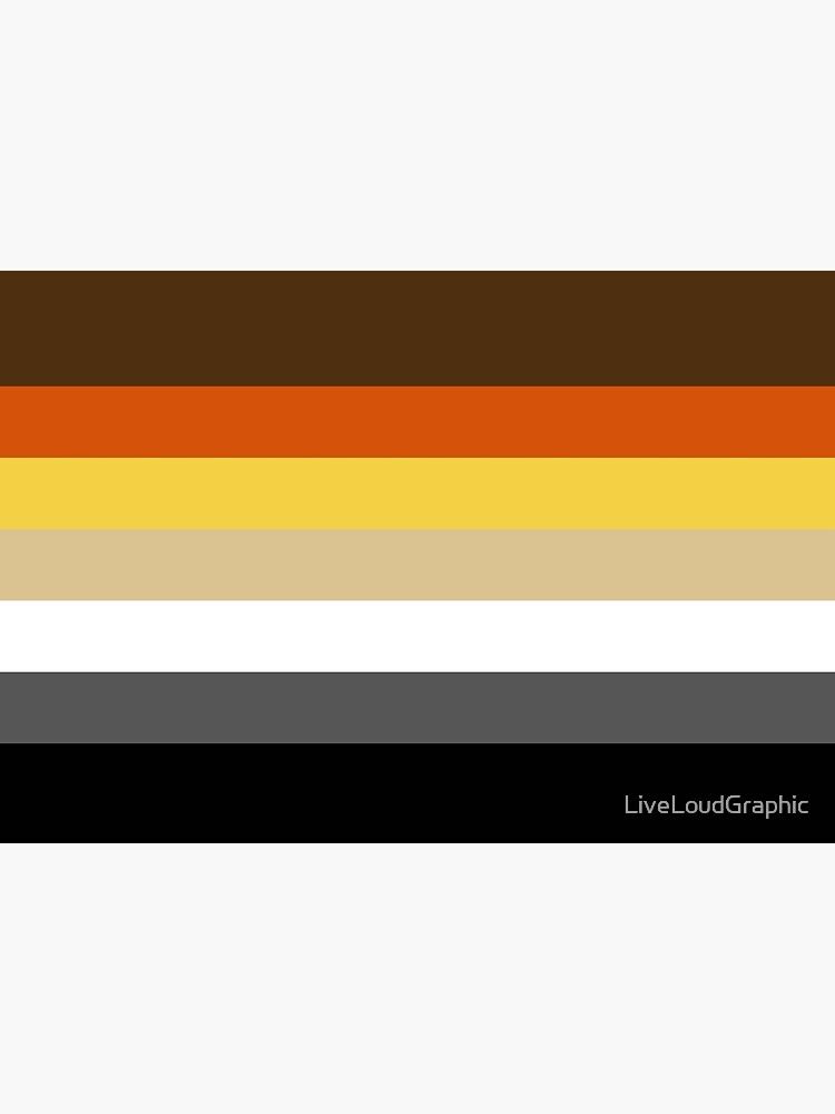 Solid Bear Pride Flag by LiveLoudGraphic
