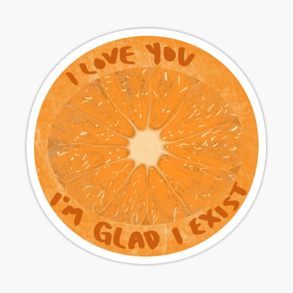 Best Seller Orange Stickers