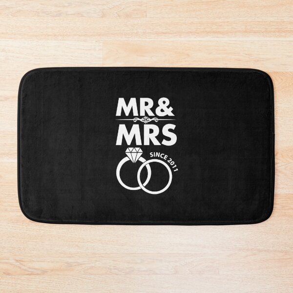Item preview, Mr and Mrs Since 2011 Wedding Anniversary designed and sold by losttribe.