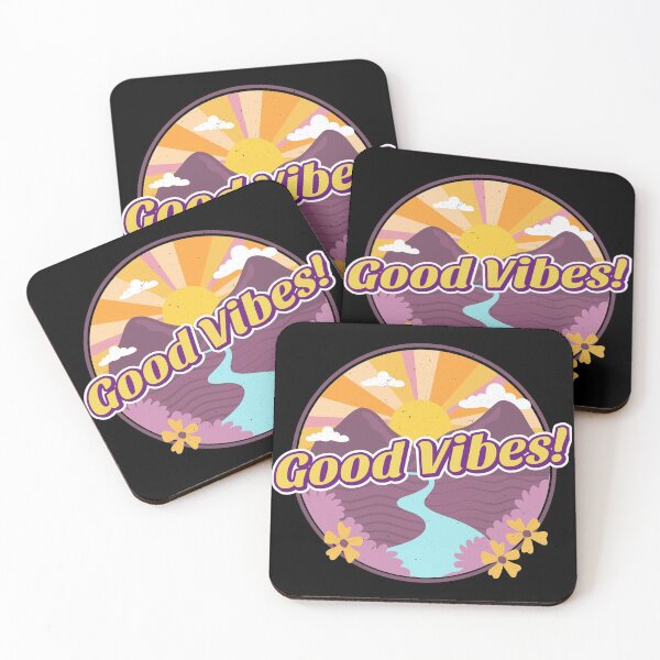 Item preview, Good Vibes 1 Design T-Shirt designed and sold by Paula Helit.