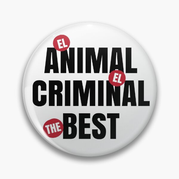 Item preview, El animal El Criminal The Best Funny Dominican Slang designed and sold by kobby-mendez.