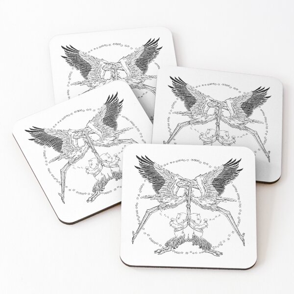 Item preview, Storks and baby satyrs designed and sold by Hedrin.