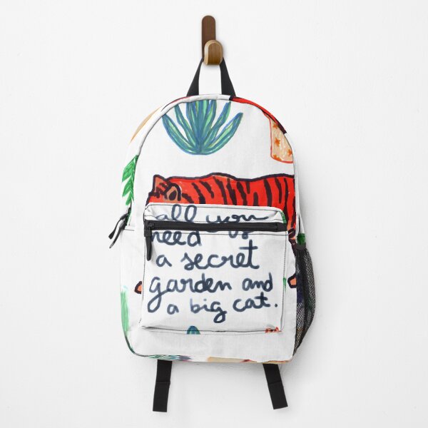 Item preview, all you need is a secret garden and a big cat designed and sold by Maria Caballer.