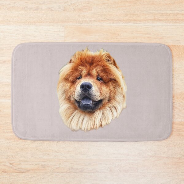 Item preview, Chow Chow Fluffy Puppy Dog Head designed and sold by ElegantCat.