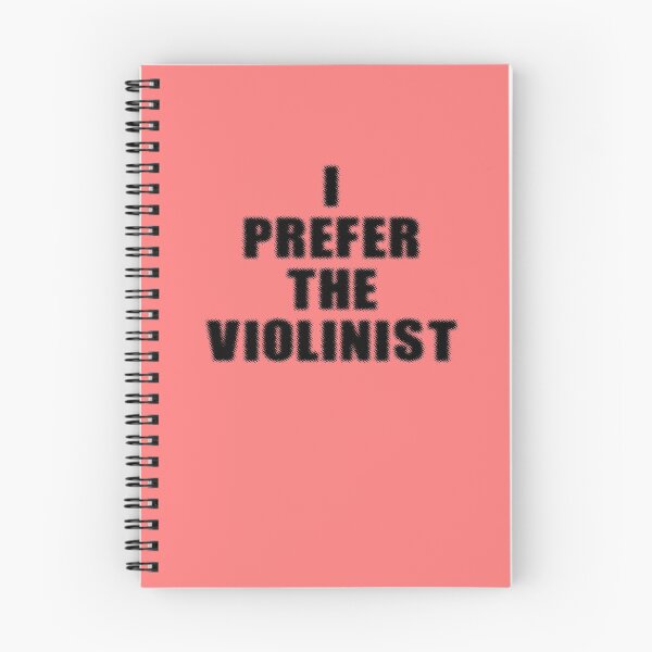 Item preview, I Prefer The Violinist T-Shirt - Orchestral Violin Sticker designed and sold by deanworld.